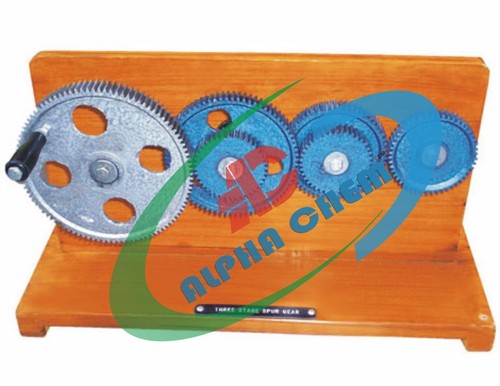 Three Stage Spur Gears