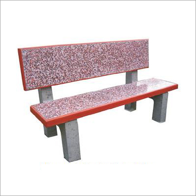 Rectangular Bench with Back Rest