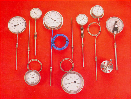 Mercury Filled Temperature Gauges