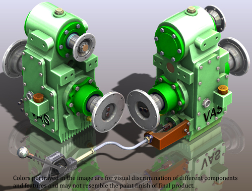 VAS-DLP-V3 DOUBLE HOUSING-MECHANICAL-6600NM-B50