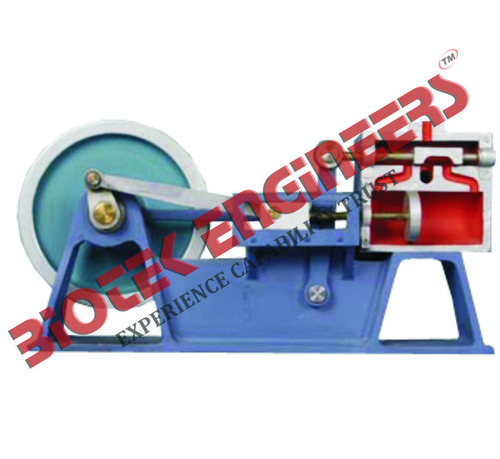 Model Of Piston Valve Steam Engine