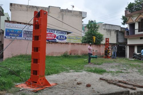 Cableway System For Water Current Meter