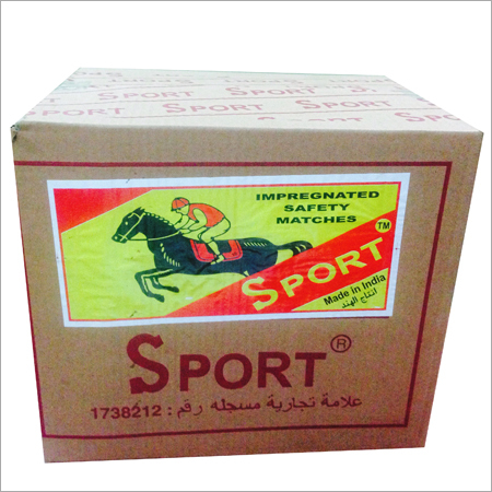 Impregnated safety matches