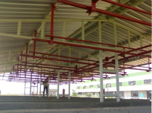 FIRE SPRINKLER AND SPRAY NOZEL INSTALATION