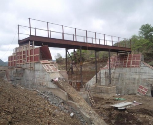 CIVIL WORK AND STRUCTURAL OVER BRIDGE FABRICATION