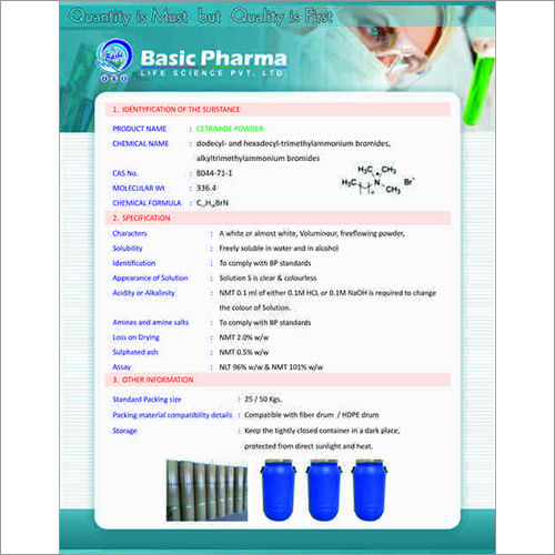 Cetrimide IP