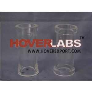 Spare Glass Tube - Borosilicate Glass 25mm Dia, 50-150mm Height, 2-5mm Wall Thickness, Clear Durable Replacement