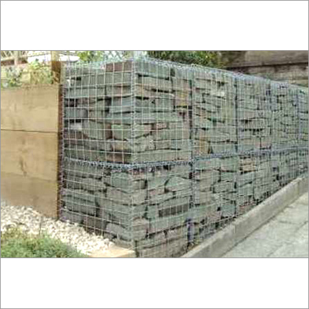 gabion curved wall
