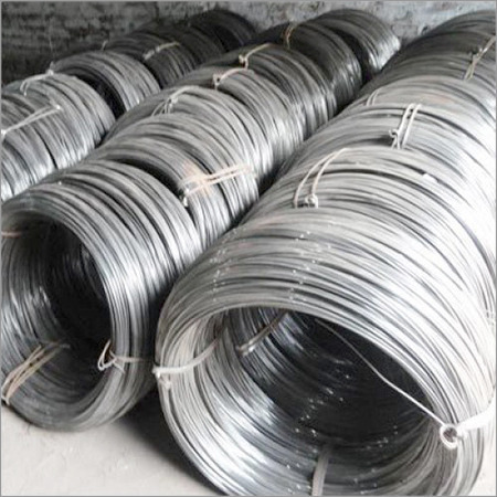solid galvanized wire