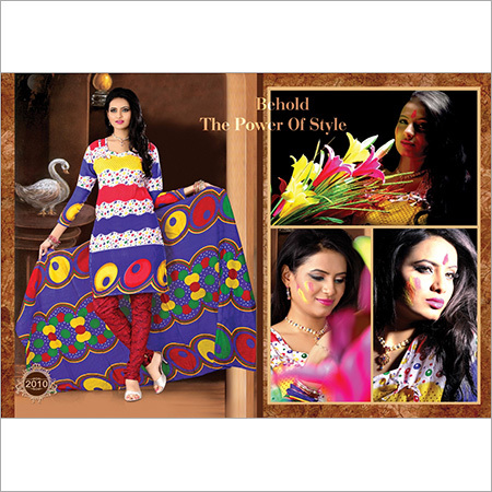 Printed Cotton Dress Material