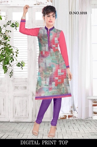 Ladies Digital Print Kurti