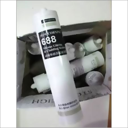 688 Silicone Sealants - Silicone, 300ml, White | Neutral Cure, Non-Slumping, Corrosion Resistant, Long Shelf Life