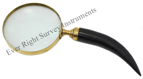 Horn Handle Magnifying Glass