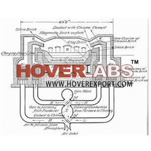 Open Hearth Furnace - Steel, Variable Dimensions, 220V, 1000°C | Precise Control, Durable Design, Educational Tool