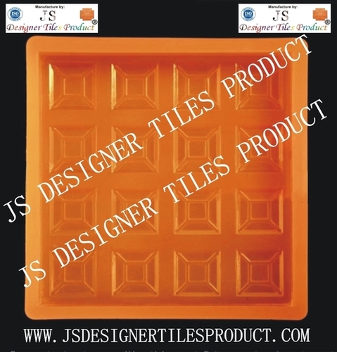 Chequered Tiles Silicone Pvc Mould