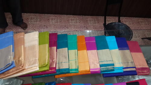 Plain Silk Cotton Saree