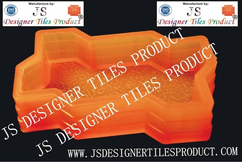 Zig Zag Silicone Pvc Paver Blocks Mould