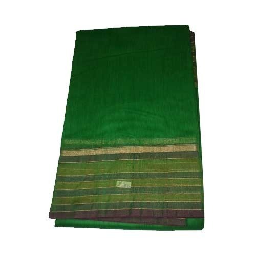 Plain Green Silk Sarees