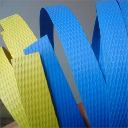 Box Strapping Roll - PP Material, High Strength, Durable Blue and Yellow | Reliable for Industrial Applications