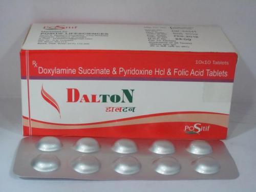 Doxylamin, Pyridoxin & Folic Acid Tablets