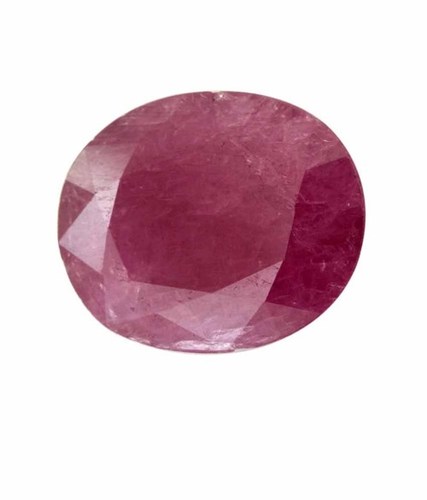 7.39 Ct IGI Certified Ruby Gemstone - 14.38x11.75x4.47 mm, Purple-Red Oval Mixed Cut, Non-Glass Filled, AA Quality, Astrological Use