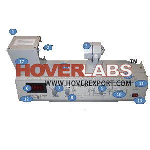 Plank's Constant Apparatus - Metal & Plastic, 20x15x10 cm, 5 kg | Compact Size, Durable Design, Easy Operation, High Accuracy, Reliable Results