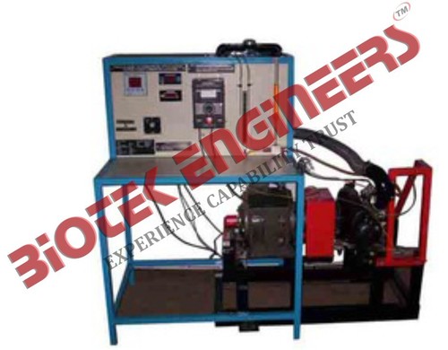 Single Cylinder Two Stroke Petrol Engine Test Rig With Rope Brake Dynamometer