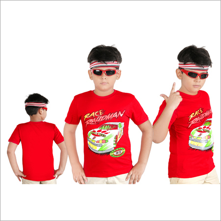 Red Kids T Shirt