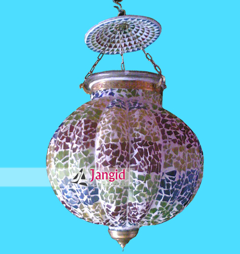 Indian Decorative Glass Lamp