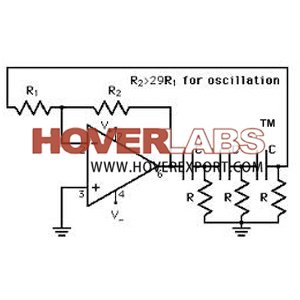 IC Phase Shift Oscillator - Operational Amplifier, 1kHz-1MHz Frequency Range | Stable Output, Precise Control, Compact Design