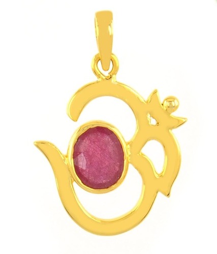 Om Style Panch Dhatu Pendant