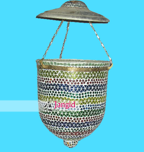 Traditional Designer Handcrafted Hanging Glass Lamps