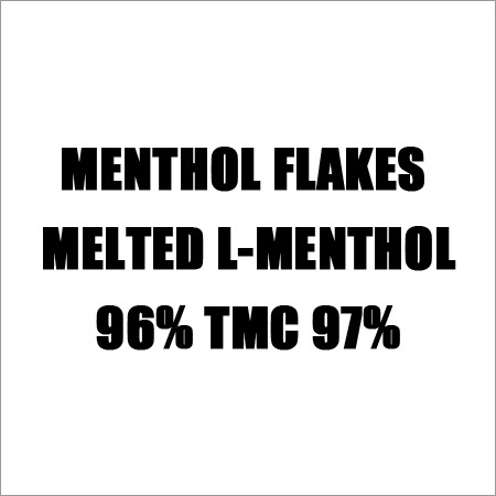 Melted Menthol Flakes