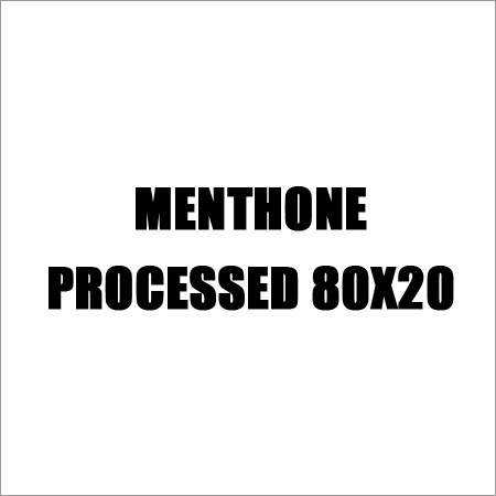 Menthone Processed 80x20