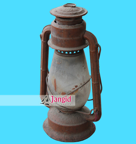 Metal Indian Antique Kerosene Hanging Rail Road Lanterns