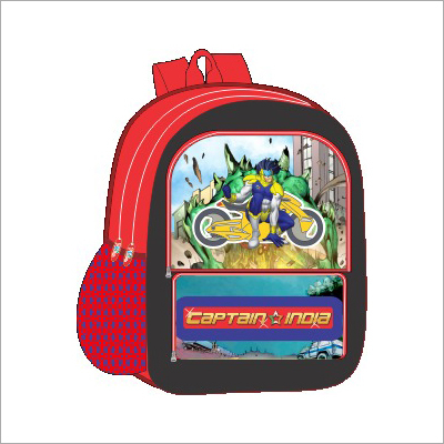 Captain India School Bag