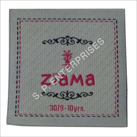 Ultrasonic Woven Label
