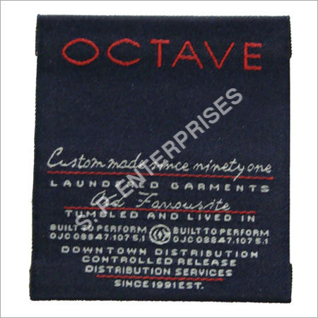 Woven Garments Labels