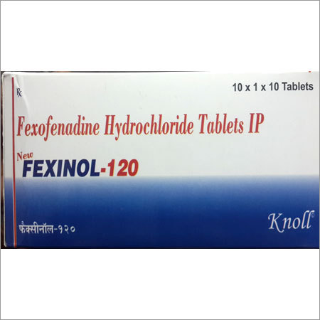 Fexofenadine Hcl 120 Tablets