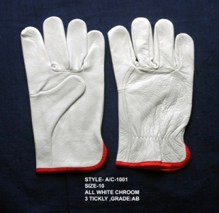 Leather Safety Hand Gloves