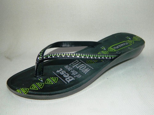 LADIES SANDALS - PVC Material, Sizes 4*7 & 5*8 | Comfortable Wear, Durable, Easy to Clean, Lightweight, Stylish Flip-flop Design