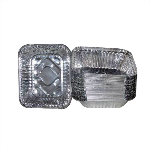 Glossy Lamination 450 Ml Aluminium Foil Container