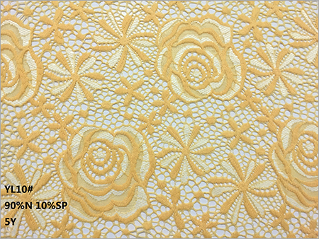 Fresh Rose Stretch Lace Nylon Spandex