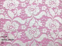 Jacquard Stretch Lace Fabric