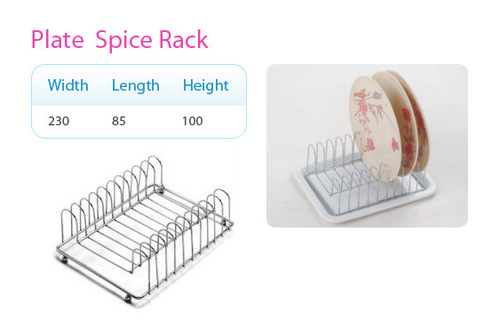 S.S Kitchen Rack for Plates