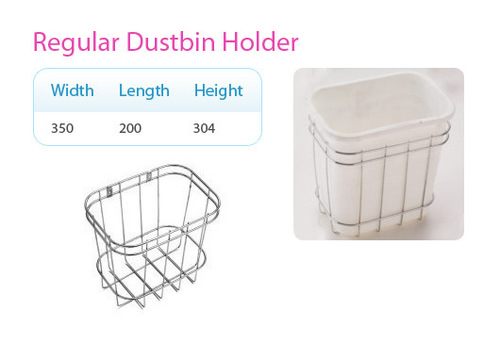 Stainless Steel Regular Dustbin Holder