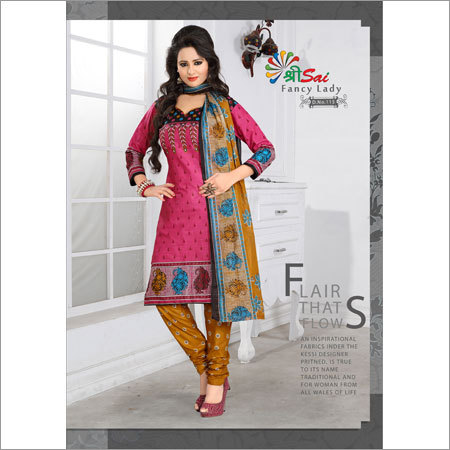 Fancy Ladies Cotton Suit