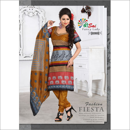 Unstitched Cotton Suit Materials