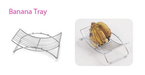 SS Banana Tray