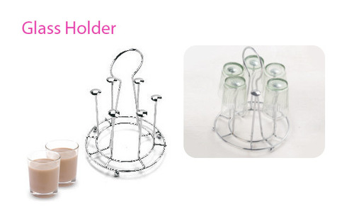 Stainless Steel Glass Holder